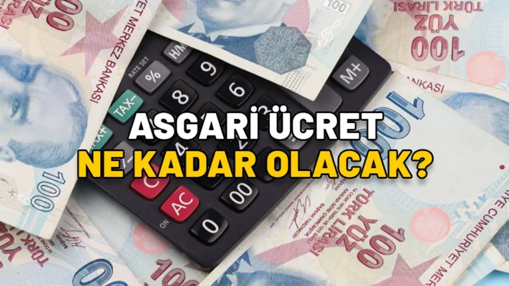 ASGARİ ÜCRET NE KADAR OLACAK